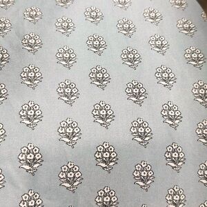 South Point King Sheet Set - Elegant Gray Floral Design No original package